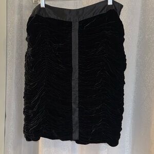 INC INTERNATIONAL CONCEPTS VELVET SKIRT Sz: 12